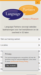 Mobile Screenshot of languagepartners.nl